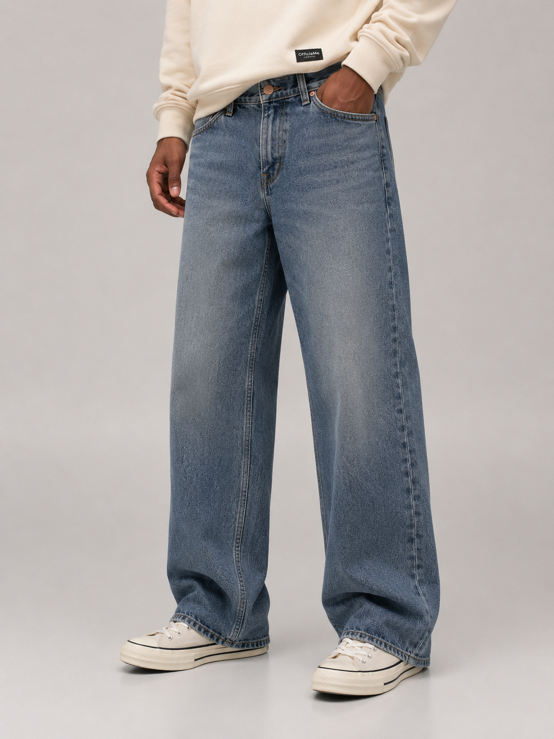 Classic Loose Fit Baggy Jeans